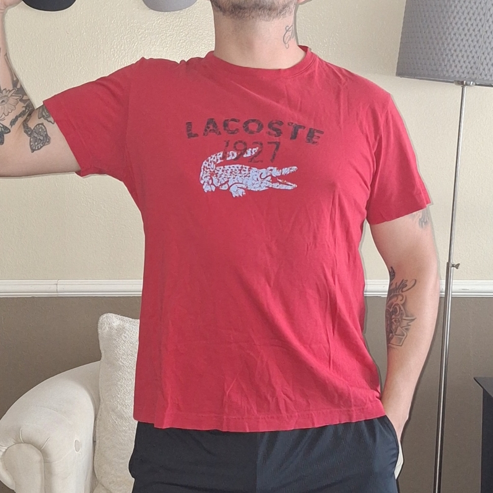 Lacoste men's crewneck t-shirt